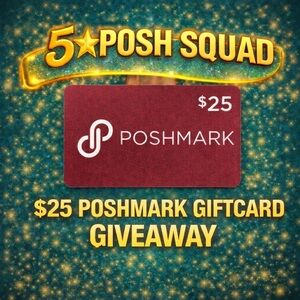 $25 Poshmark Gift Card Giveaway & Free Shipping